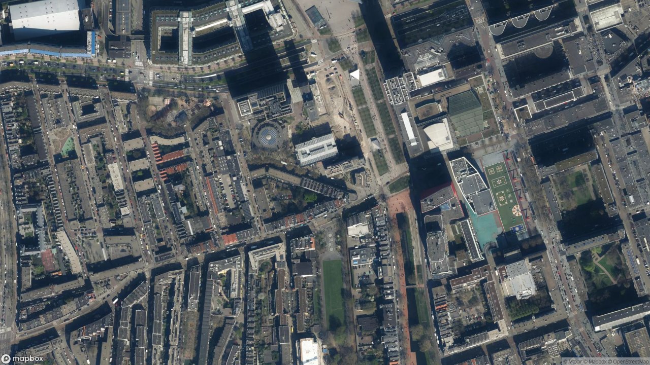 Satellietfoto 3014AH Rotterdam