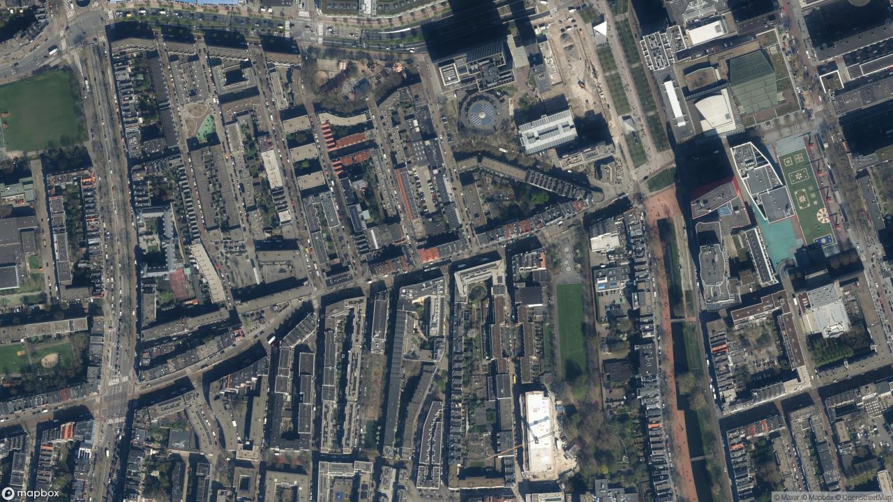 Satellietfoto 3014AL Rotterdam