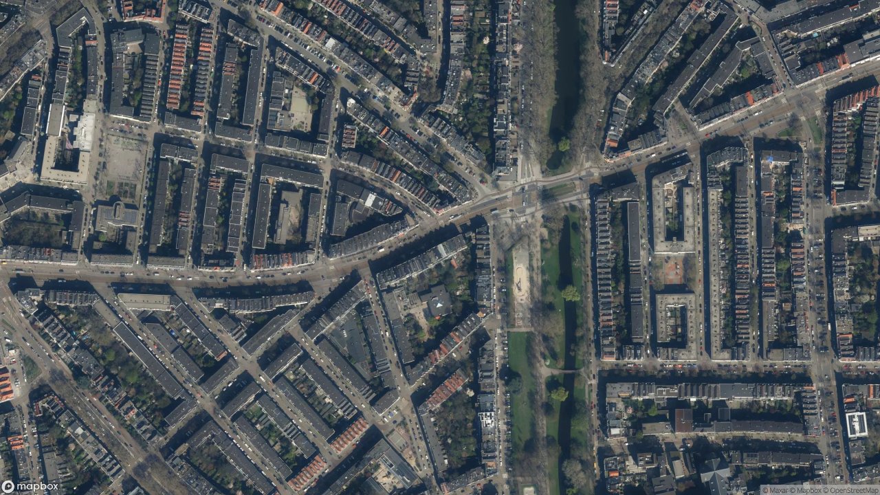 Satellietfoto 3023AM Rotterdam