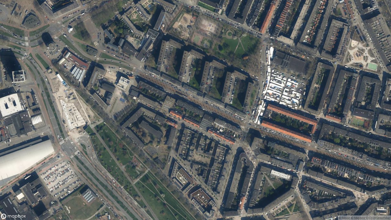 Satellietfoto 3025AN Rotterdam