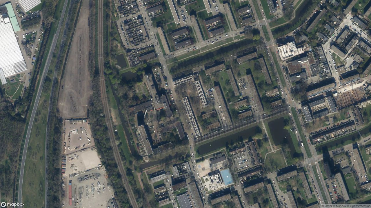 Satellietfoto 3052AE Rotterdam