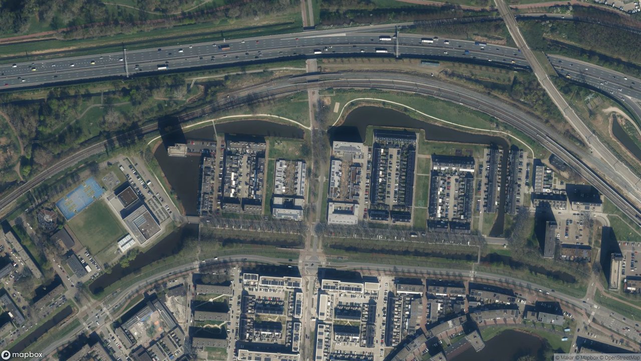 Satellietfoto 3119HK Schiedam