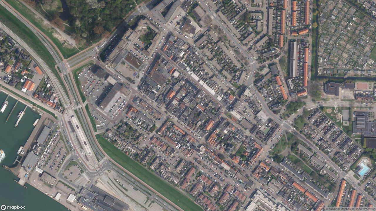 Satellietfoto 3151AA Hoek van Holland