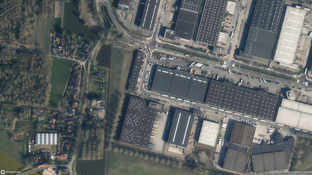 Satellietfoto 3165AM Rotterdam-Albrandswaard