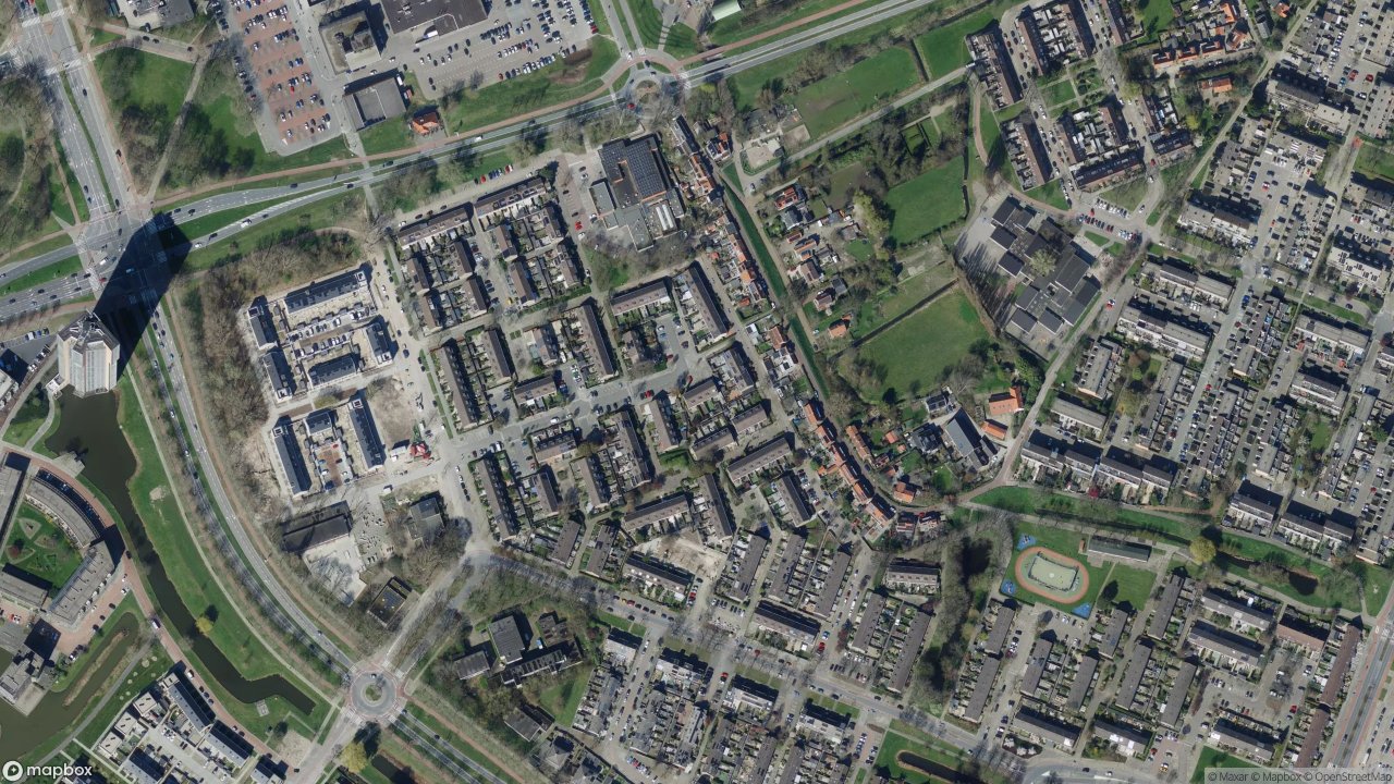 Satellietfoto 3191AB Hoogvliet Rotterdam