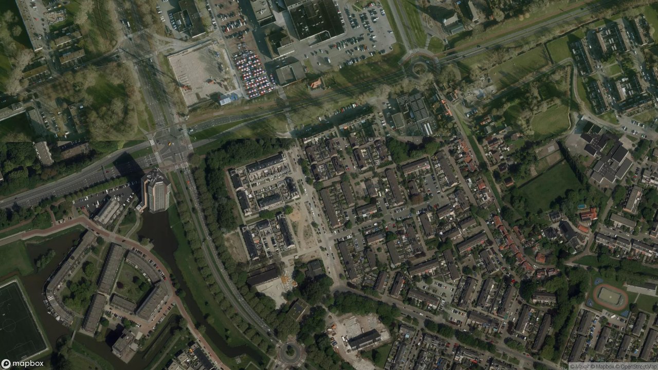 Satellietfoto 3191AH Hoogvliet Rotterdam