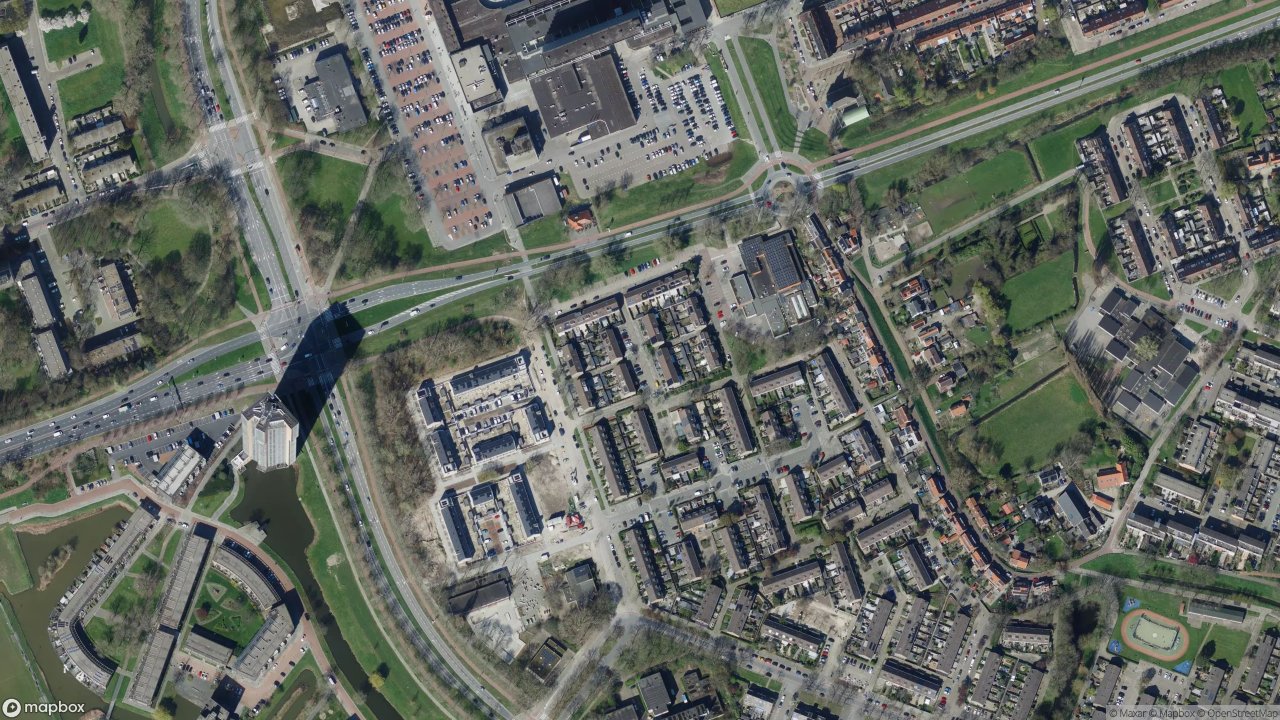 Satellietfoto 3191AK Hoogvliet Rotterdam