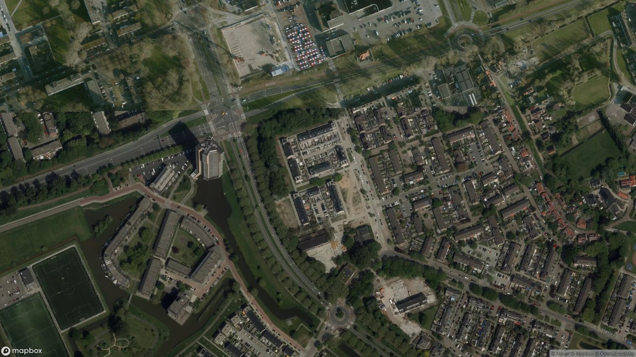 Satellietfoto 3191AM Hoogvliet Rotterdam