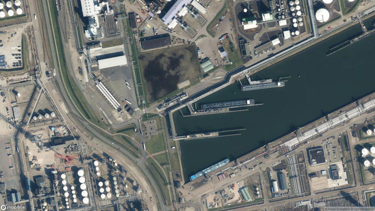 Satellietfoto 3196KD Vondelingenplaat Rotterdam