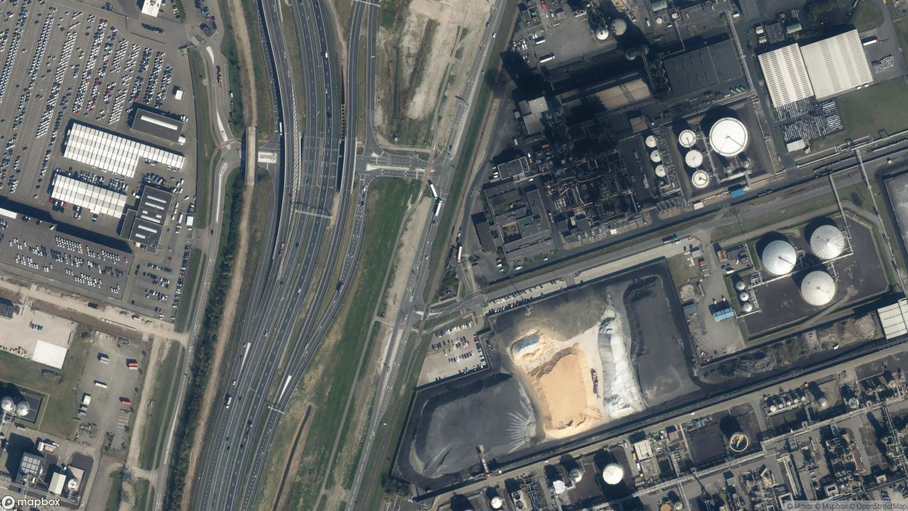 Satellietfoto 3197KA Botlek Rotterdam