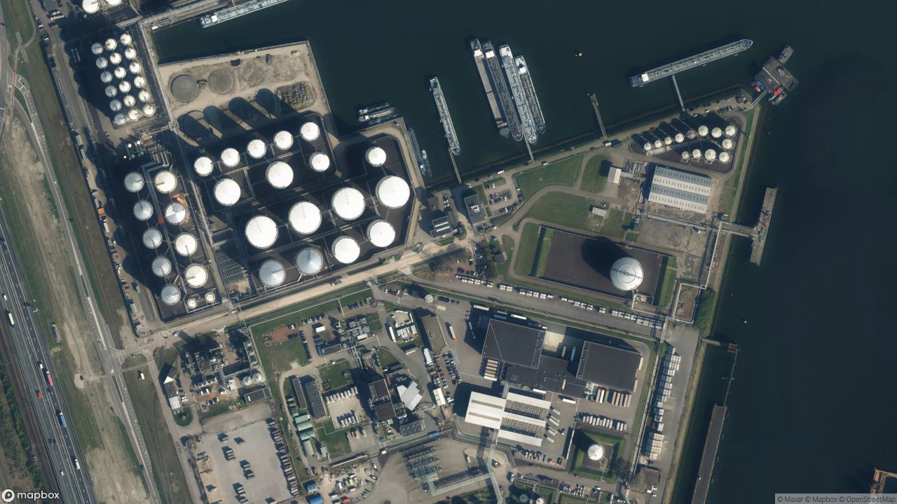 Satellietfoto 3197KC Botlek Rotterdam