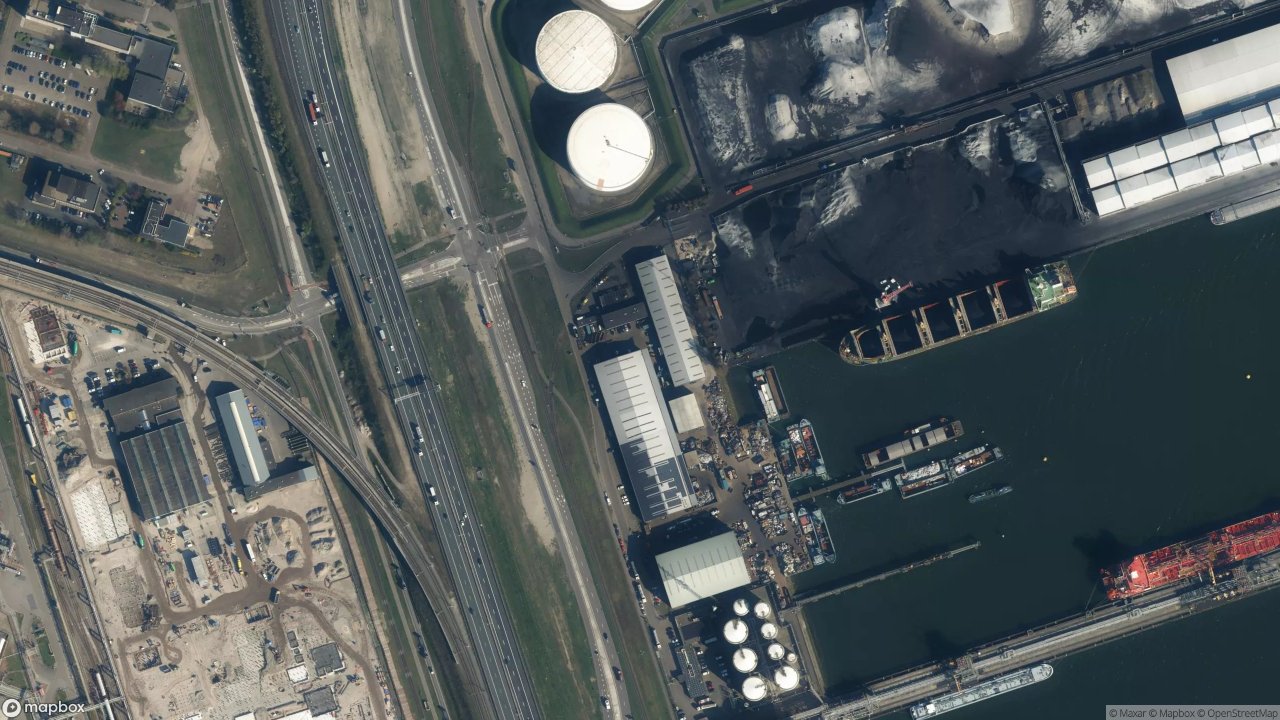 Satellietfoto 3197KH Botlek Rotterdam
