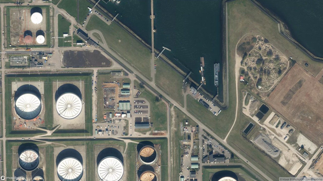 Satellietfoto 3198LK Europoort Rotterdam