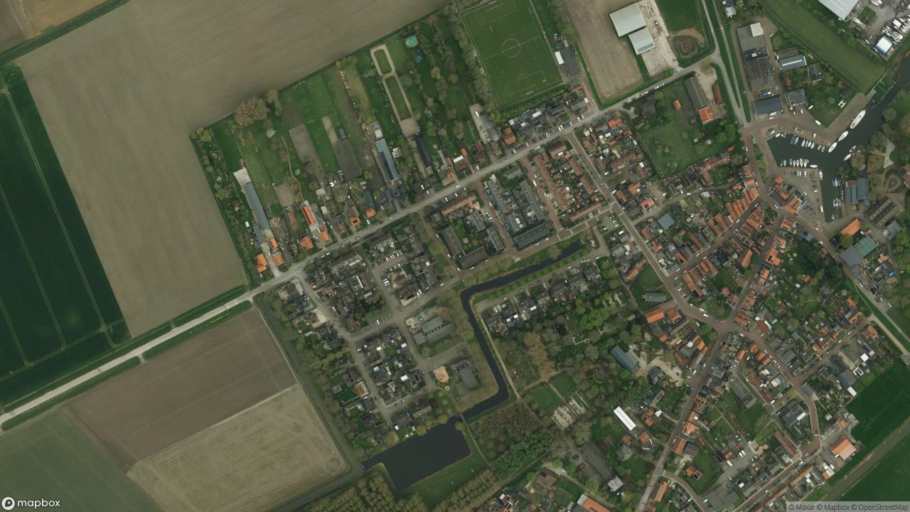 Satellietfoto 3243AB Stad aan 't Haringvliet