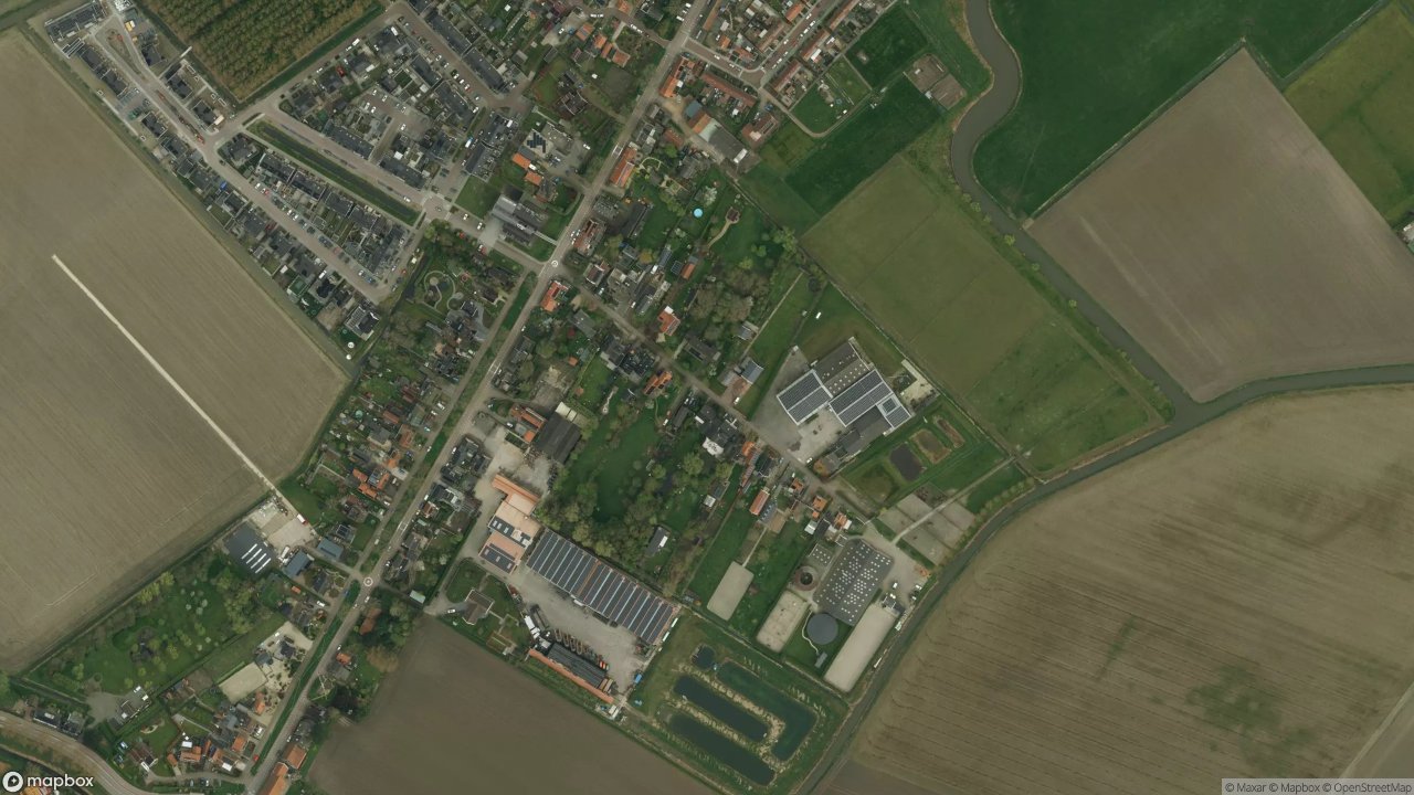 Satellietfoto 3243AC Stad aan 't Haringvliet