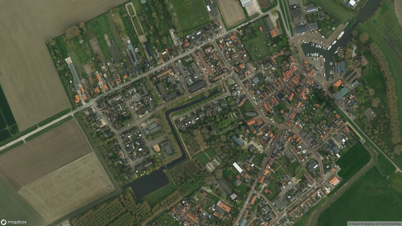 Satellietfoto 3243AD Stad aan 't Haringvliet