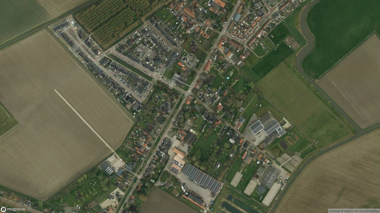 Satellietfoto 3243AL Stad aan 't Haringvliet