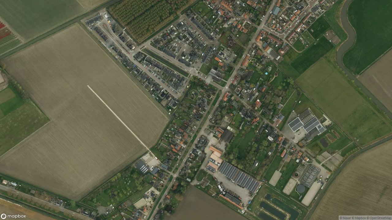 Satellietfoto 3243AM Stad aan 't Haringvliet