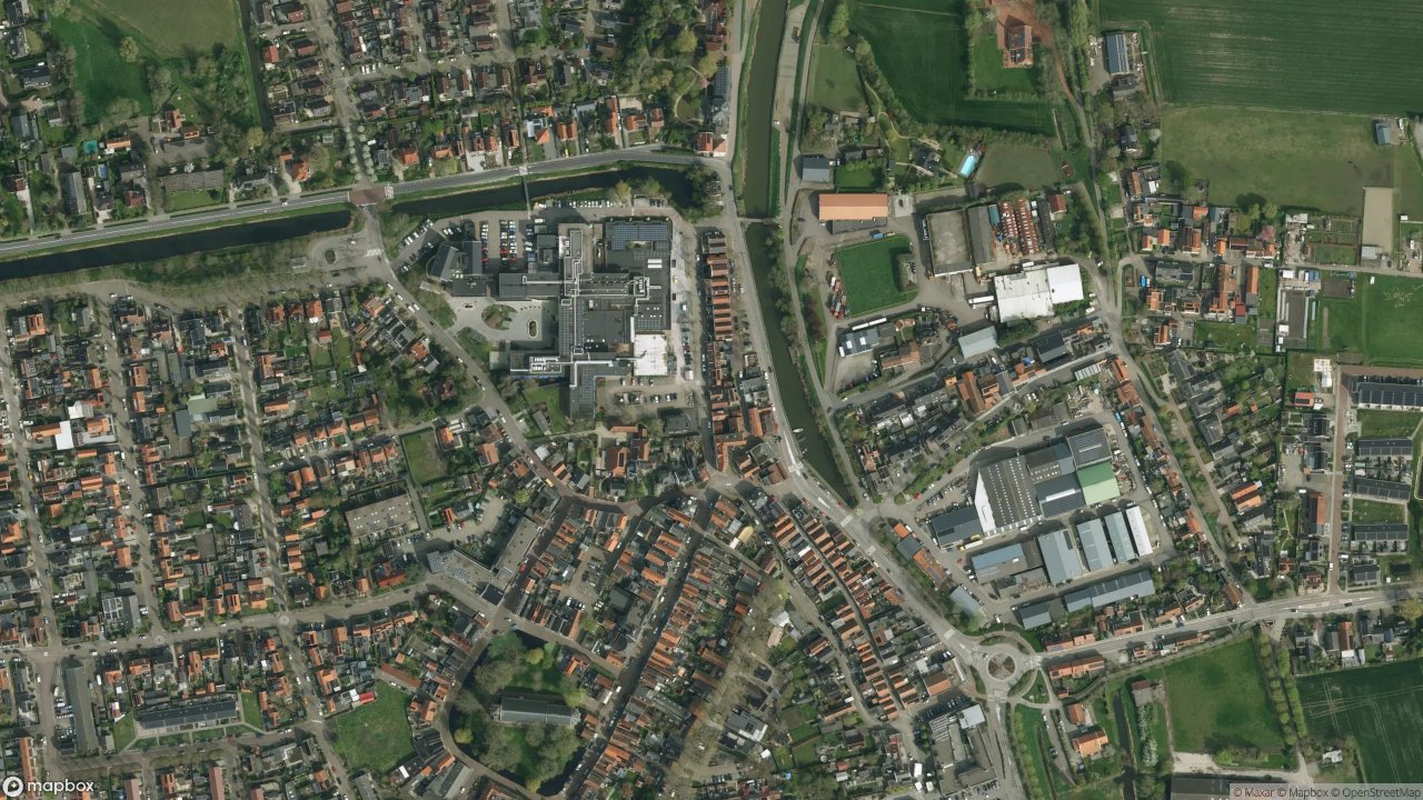 Satellietfoto 3247BS Dirksland