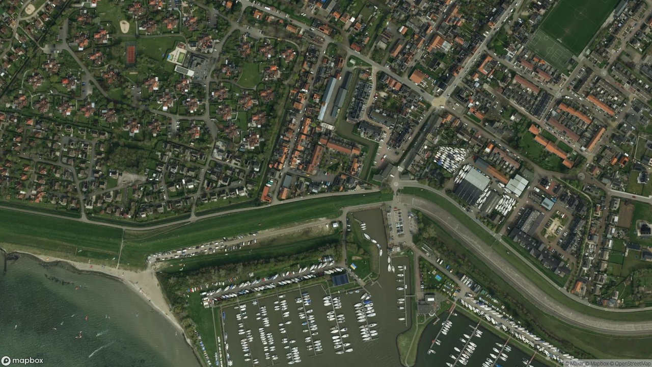 Satellietfoto 3249AE Herkingen