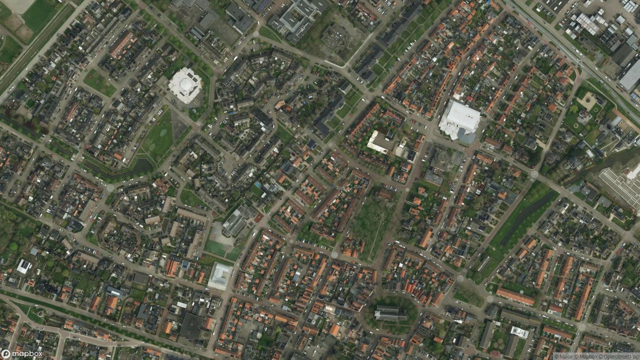 Satellietfoto 3255AW Oude-Tonge