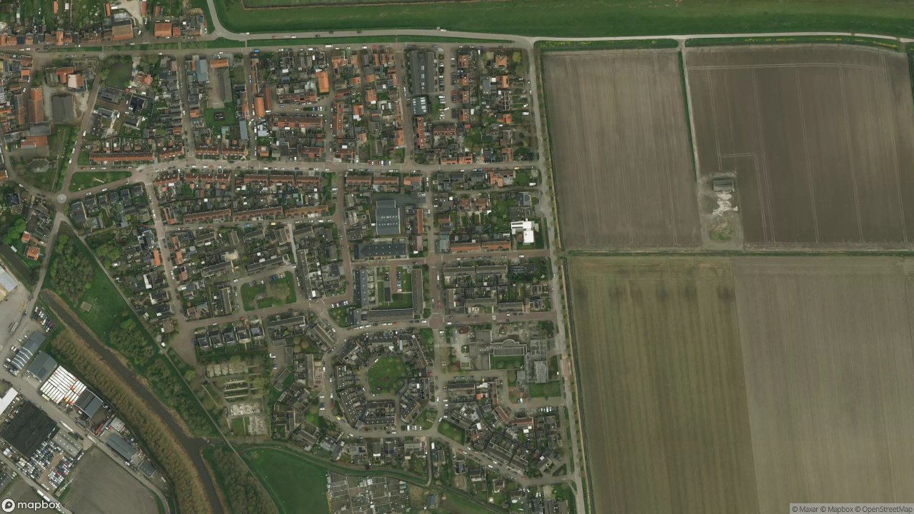 Satellietfoto 3258AA Den Bommel