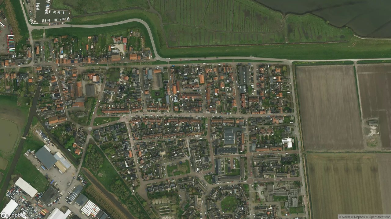 Satellietfoto 3258AG Den Bommel