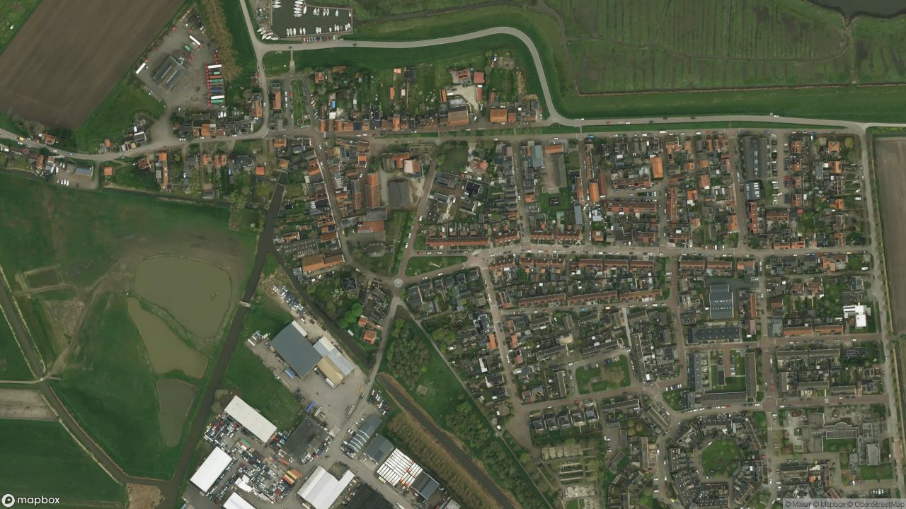 Satellietfoto 3258AN Den Bommel