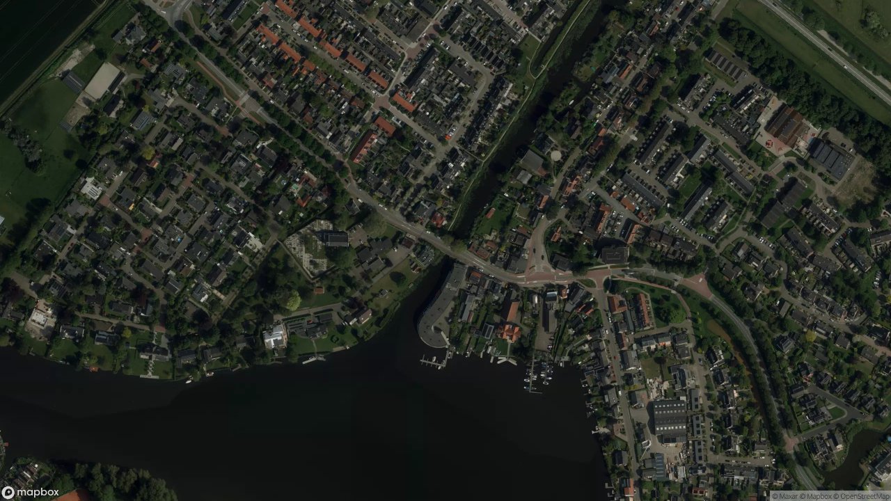 Satellietfoto 3299AP Maasdam
