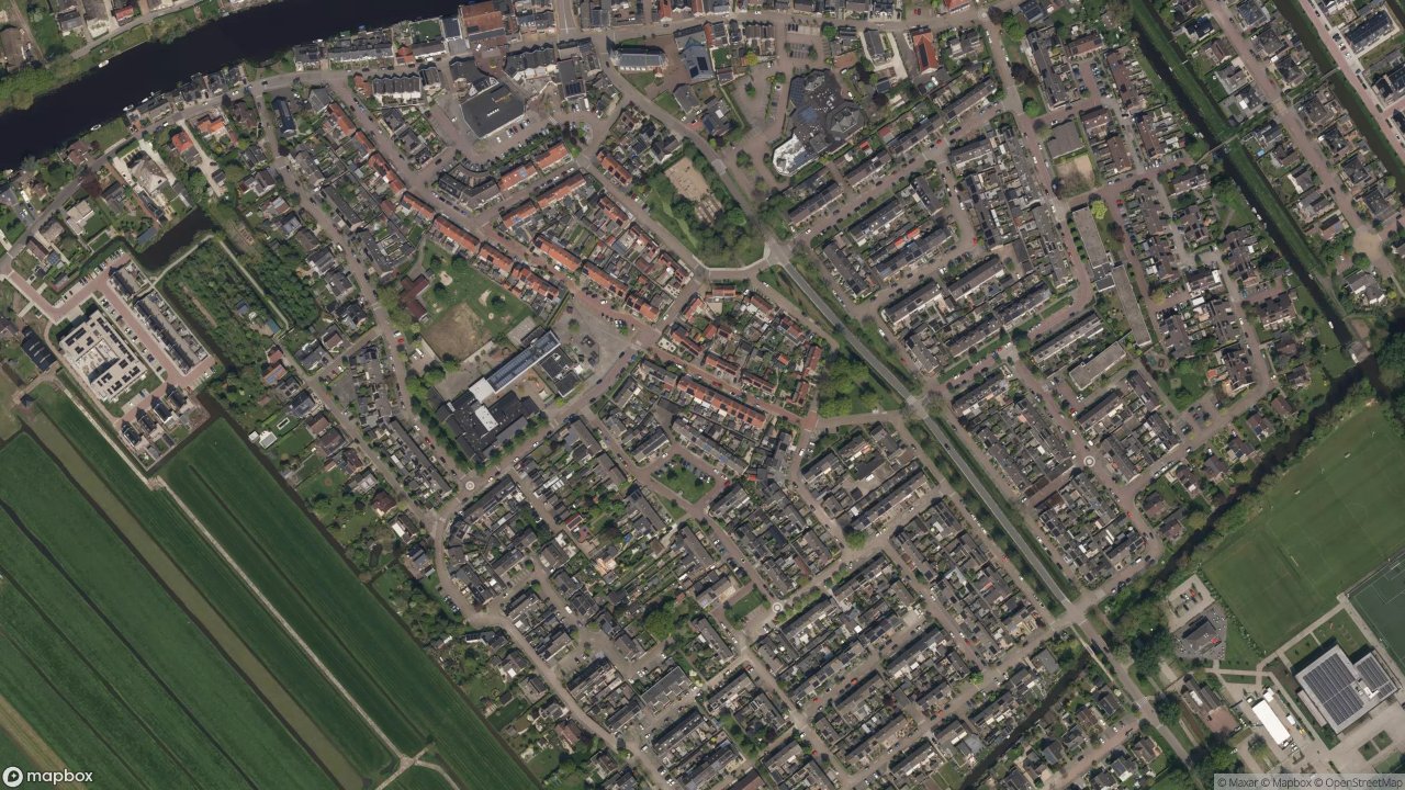 Satellietfoto 3381AL Giessenburg