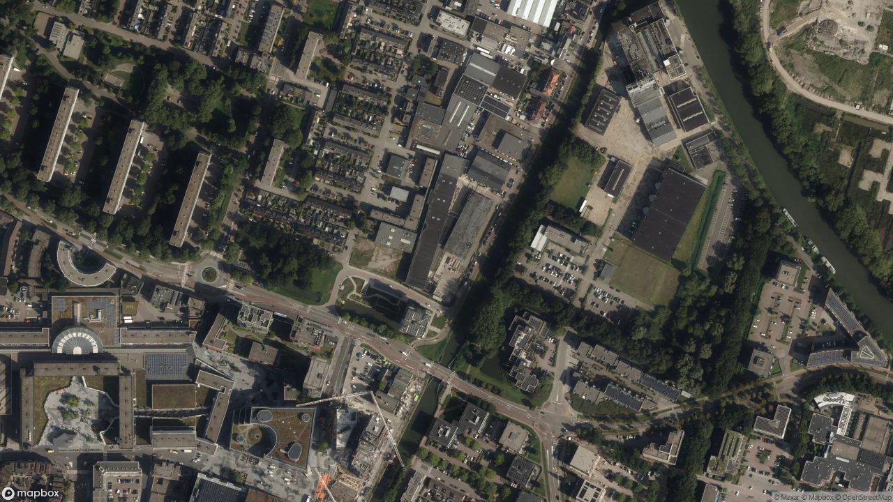 Satellietfoto 3431CB Nieuwegein