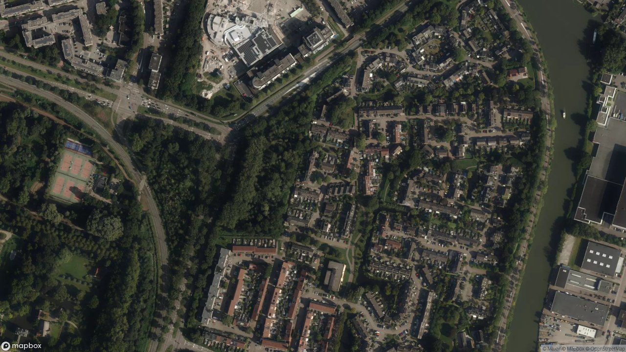 Satellietfoto 3432AM Nieuwegein