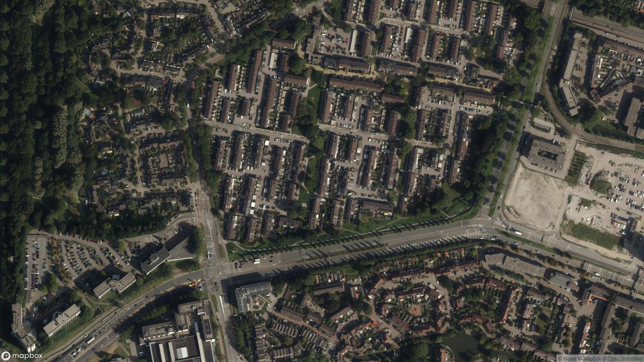 Satellietfoto 3436AE Nieuwegein