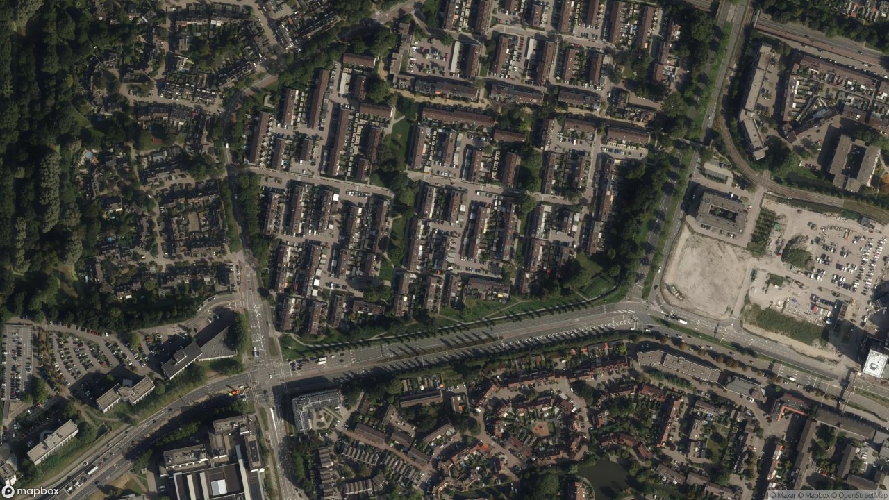 Satellietfoto 3436AJ Nieuwegein