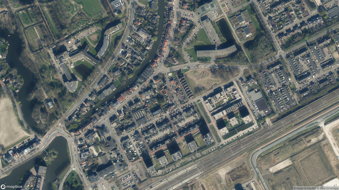 Satellietfoto 3445AK Woerden