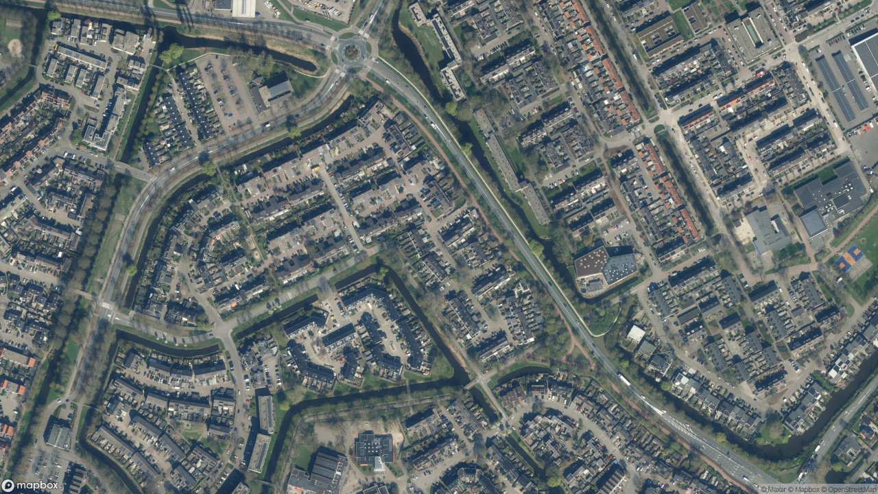 Satellietfoto 3448BA Woerden