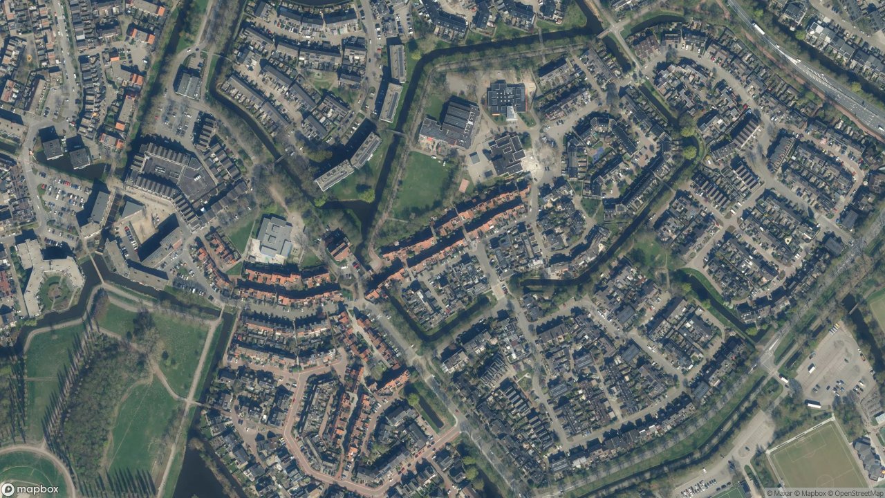 Satellietfoto 3448BR Woerden