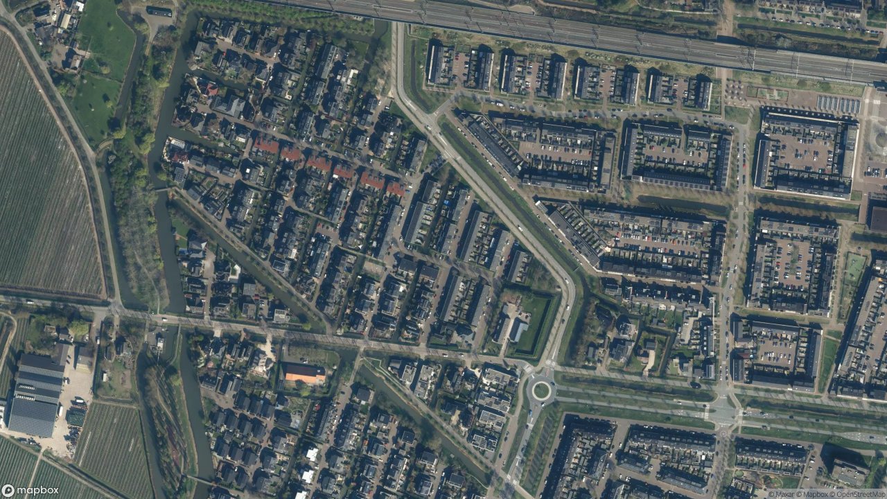 Satellietfoto 3451PB Vleuten