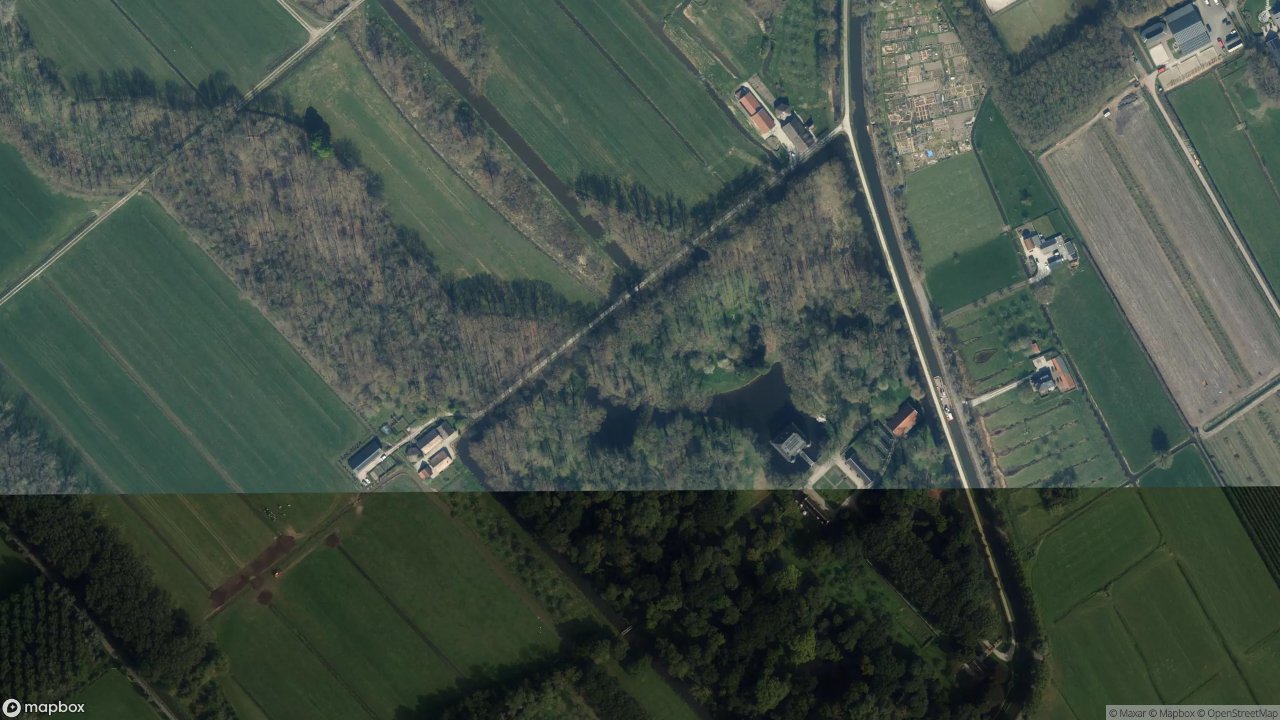 Satellietfoto 3461AC Linschoten