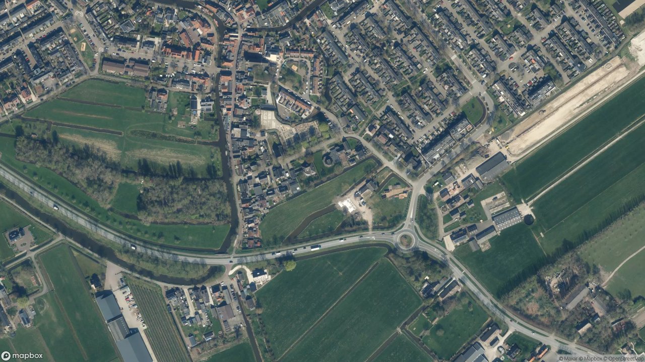 Satellietfoto 3461AH Linschoten