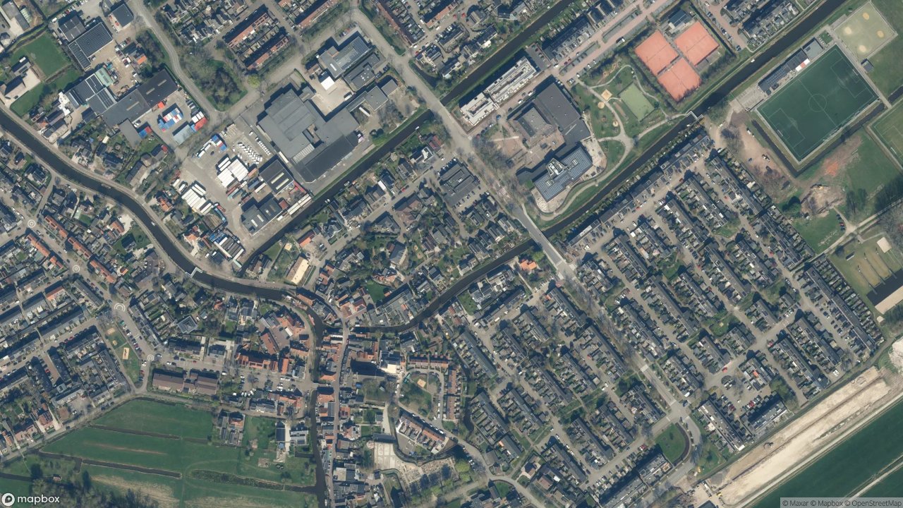 Satellietfoto 3461CH Linschoten