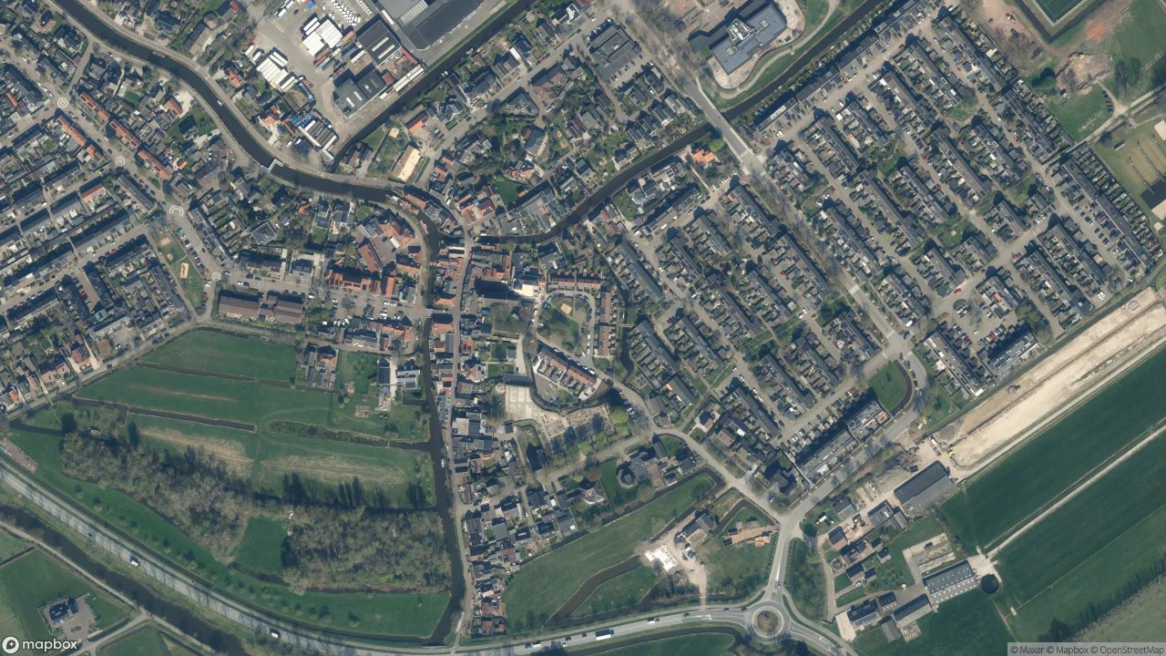 Satellietfoto 3461CM Linschoten