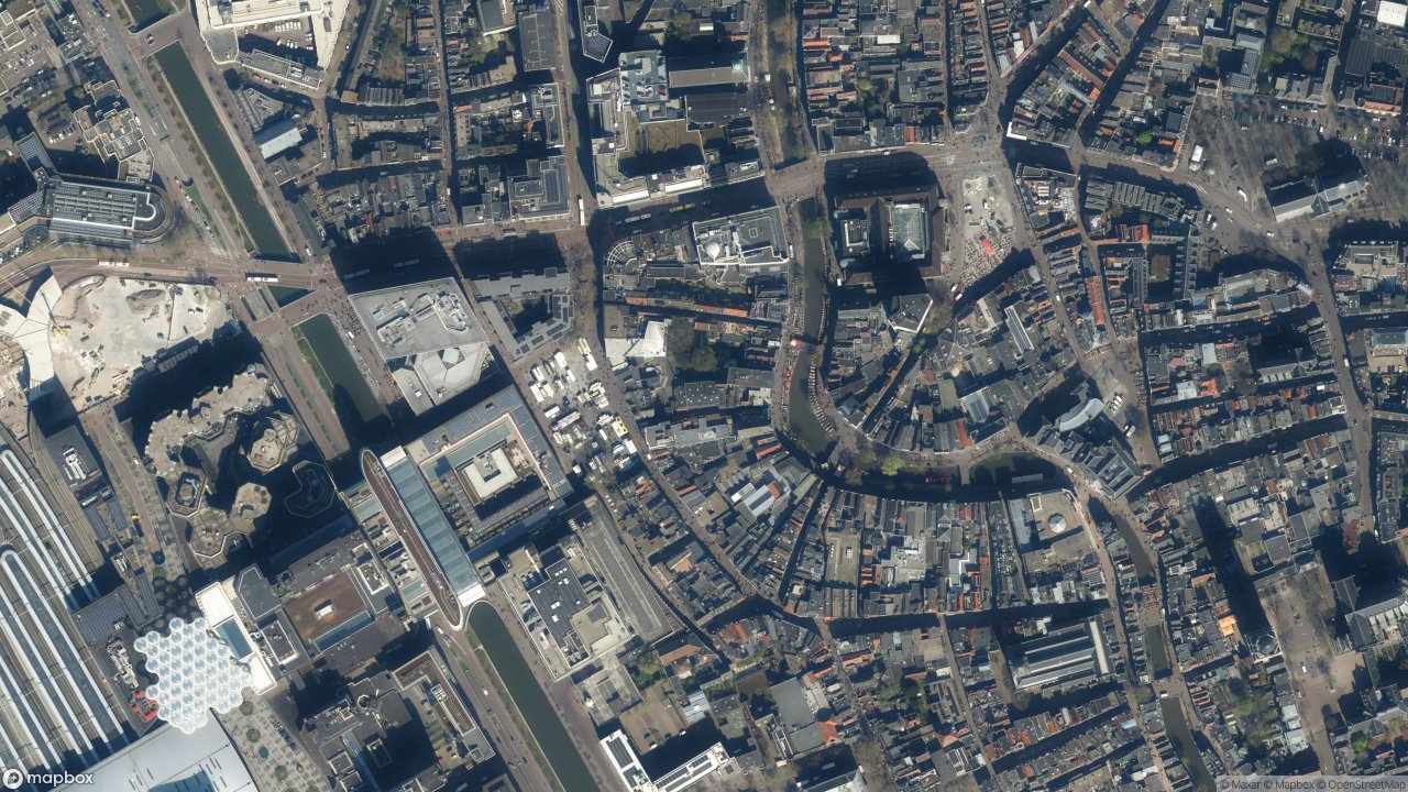 Satellietfoto 3511BH Utrecht