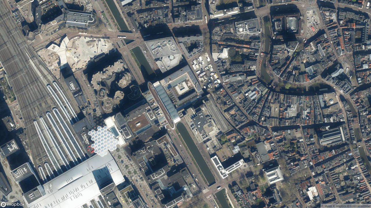 Satellietfoto 3511CX Utrecht