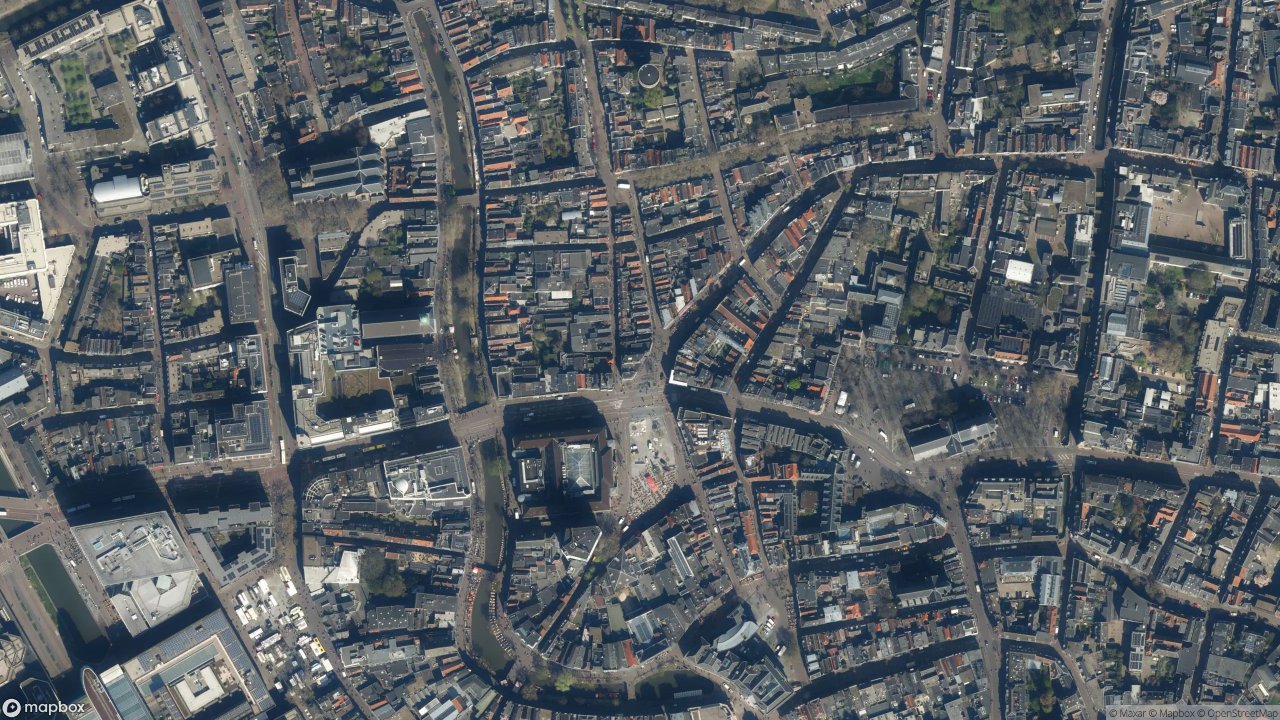 Satellietfoto 3512AM Utrecht