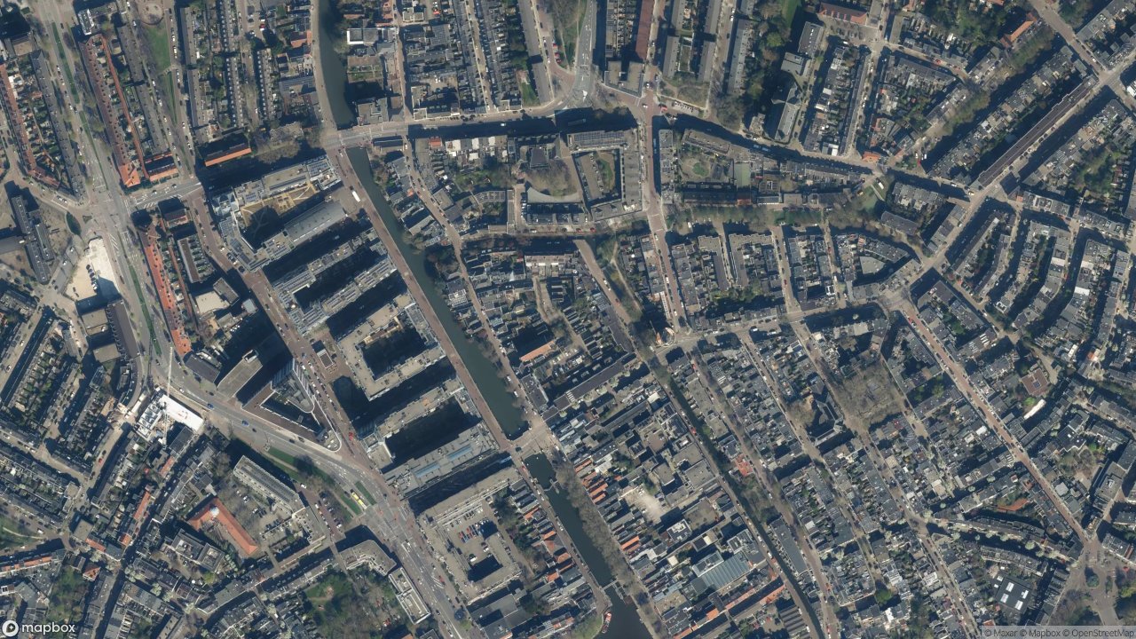 Satellietfoto 3514BA Utrecht