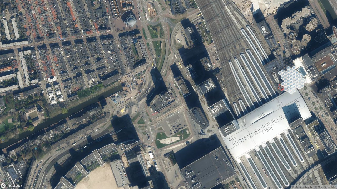 Satellietfoto 3521AR Utrecht