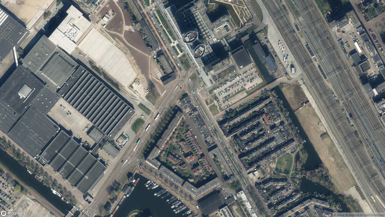 Satellietfoto 3521BM Utrecht