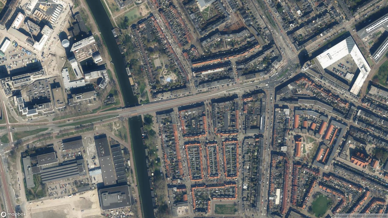 Satellietfoto 3521GV Utrecht