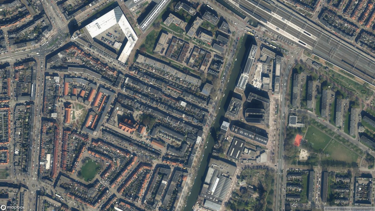 Satellietfoto 3522AE Utrecht